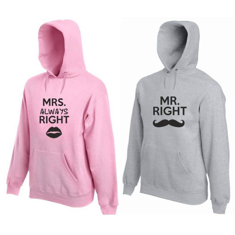 Bluza z kapturem DLA PAR 2 SZT TO JEST MOJA 1/2