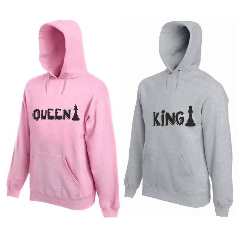 Bluza z kapturem DLA PAR 2 SZT TO JEST MOJA 1/2