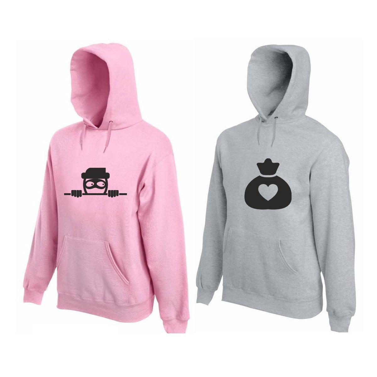 Bluza z kapturem DLA PAR 2 SZT TO JEST MOJA 1/2