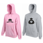 Bluza z kapturem DLA PAR 2 SZT TO JEST MOJA 1/2
