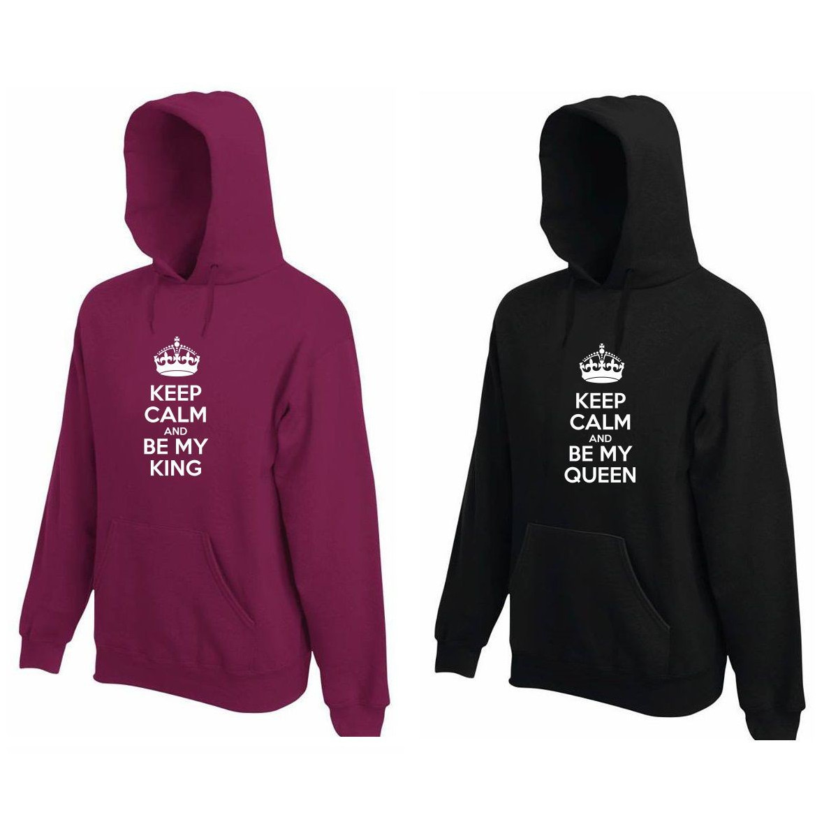 Bluza z kapturem DLA PAR 2 SZT I LOCKED & I FOUND