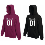 Bluza z kapturem DLA PAR 2 SZT I LOCKED & I FOUND