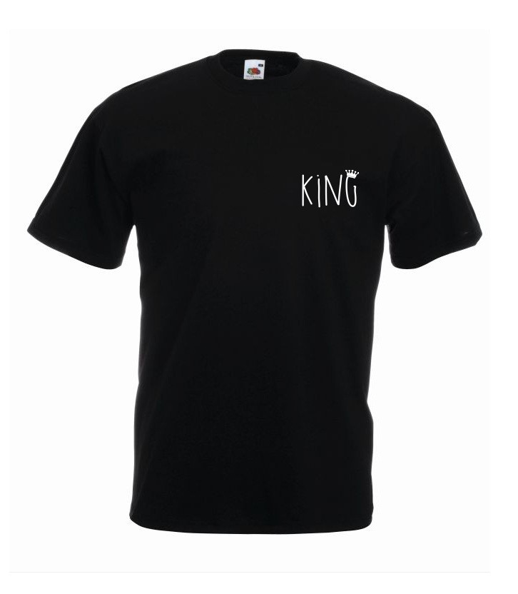 T-shirt oversize KING 2 MINI XL czarny