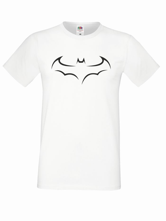 T-shirt oversize BATMAN L biały