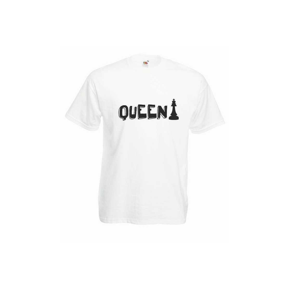 T-shirt oversize QUEEN CHESS
