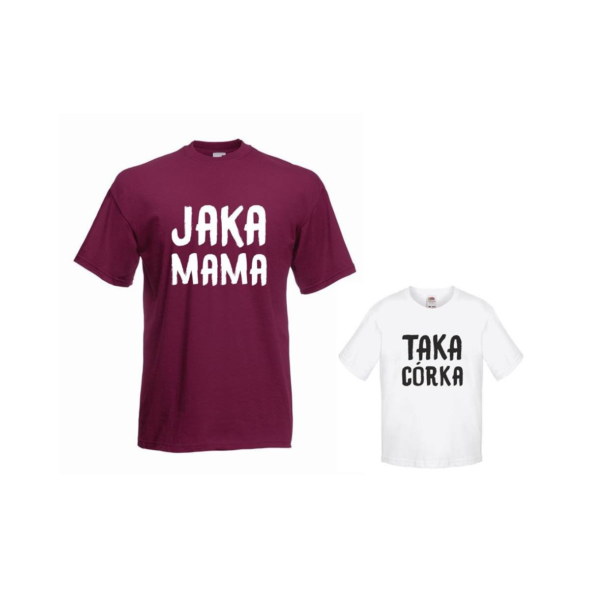 t-shirty dla mamy i córki JAKA MAMA, TAKA CÓRKA