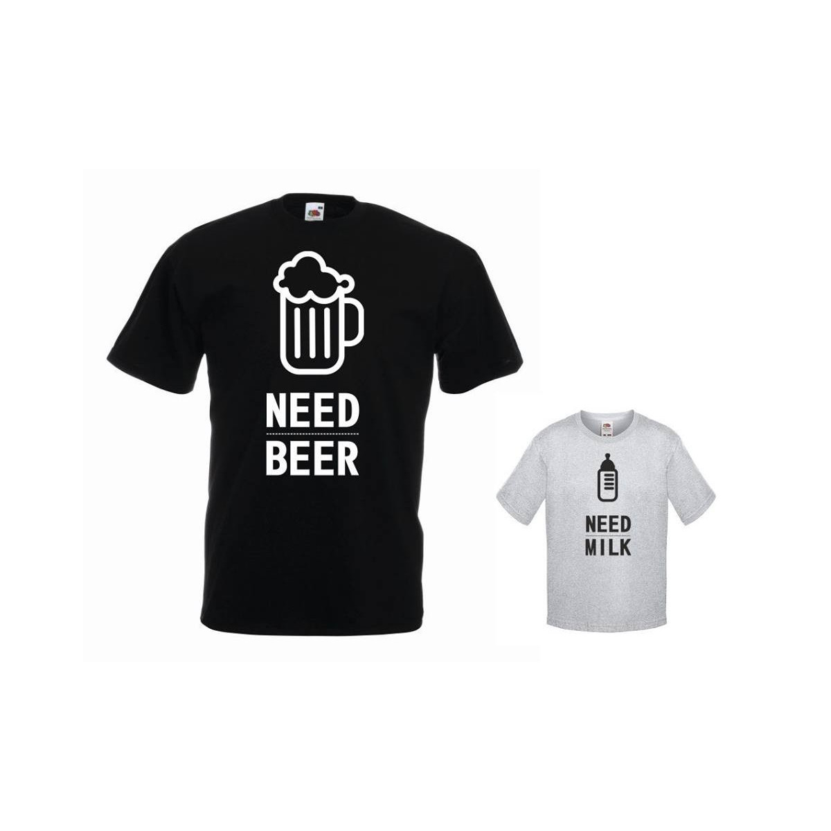 t-shirty dla taty i syna NEED