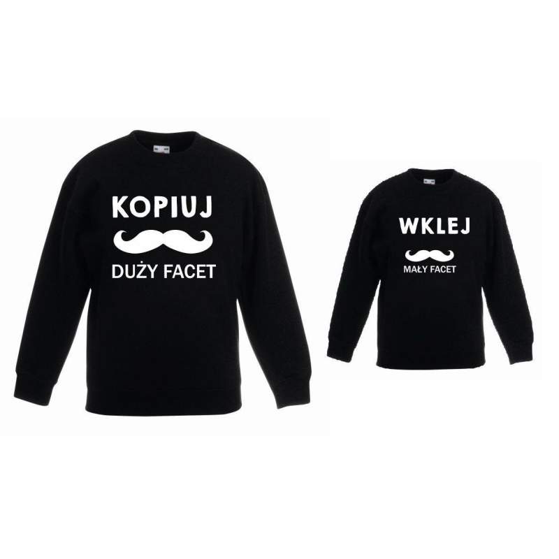 Bluzy dla taty i syna KOPIUJ, WKLEJ