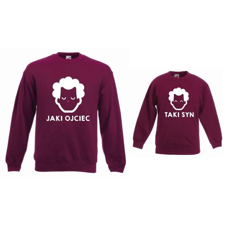 Bluzy dla taty i syna JAKI OJCIEC, TAKI SYN