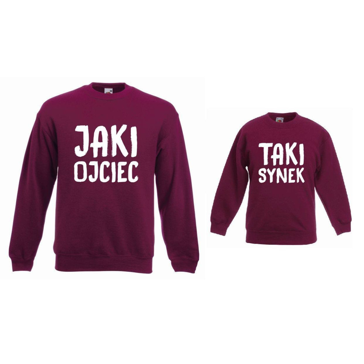 Bluzy dla taty i syna JAKI OJCIEC, TAKI SYN