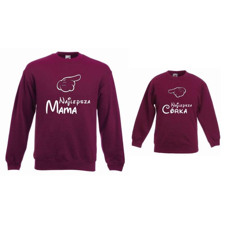 Bluzy dla mamy i córki NAJLEPSZA