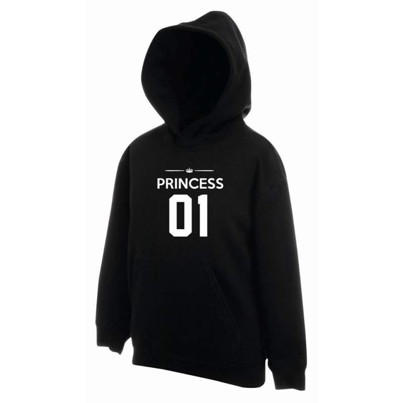 Bluza kids z kapturem PRINCESS 01