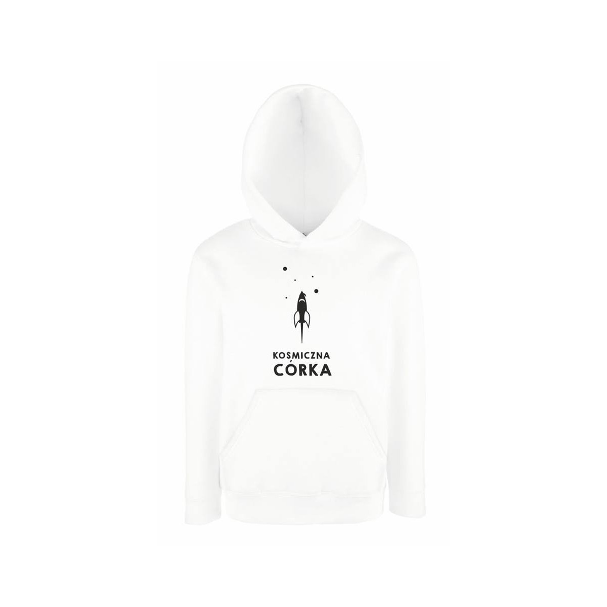 Bluza kids z kapturem KOSMICZNA CÓRKA