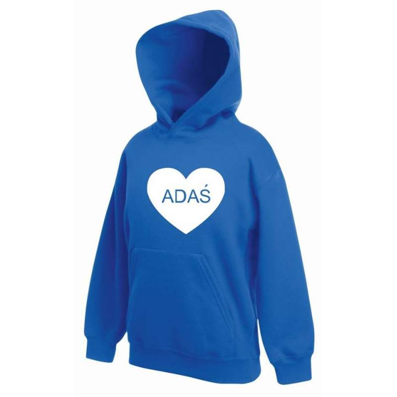 Bluza kids z kapturem Z WŁASNYM NAPISEM