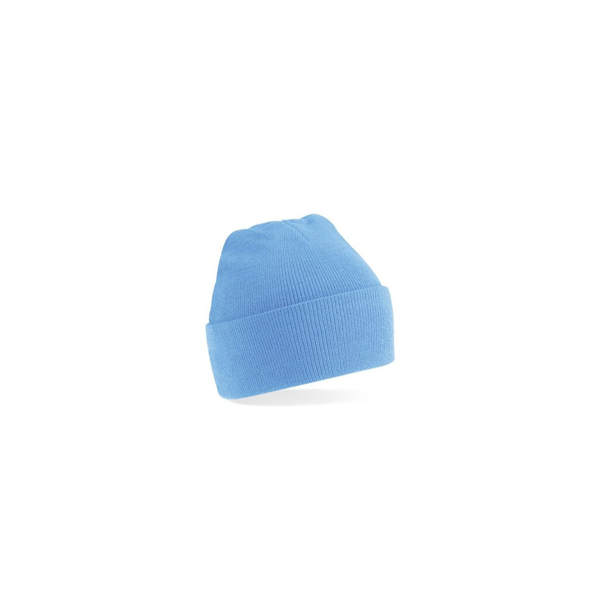 czapka beanie color SKY BLUE