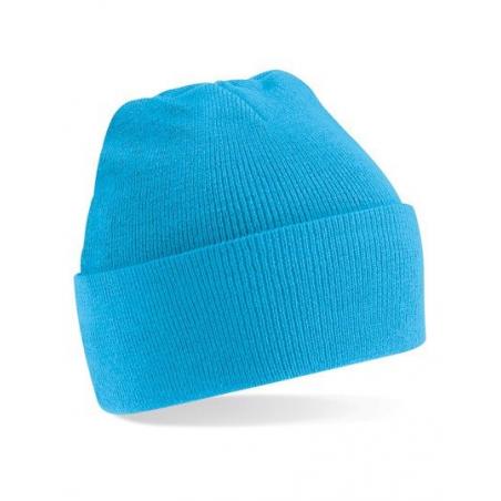 czapka beanie color SURF BLUE