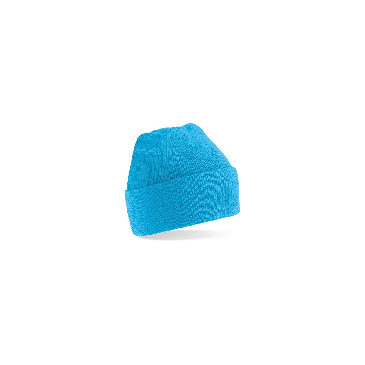 czapka beanie color SURF BLUE