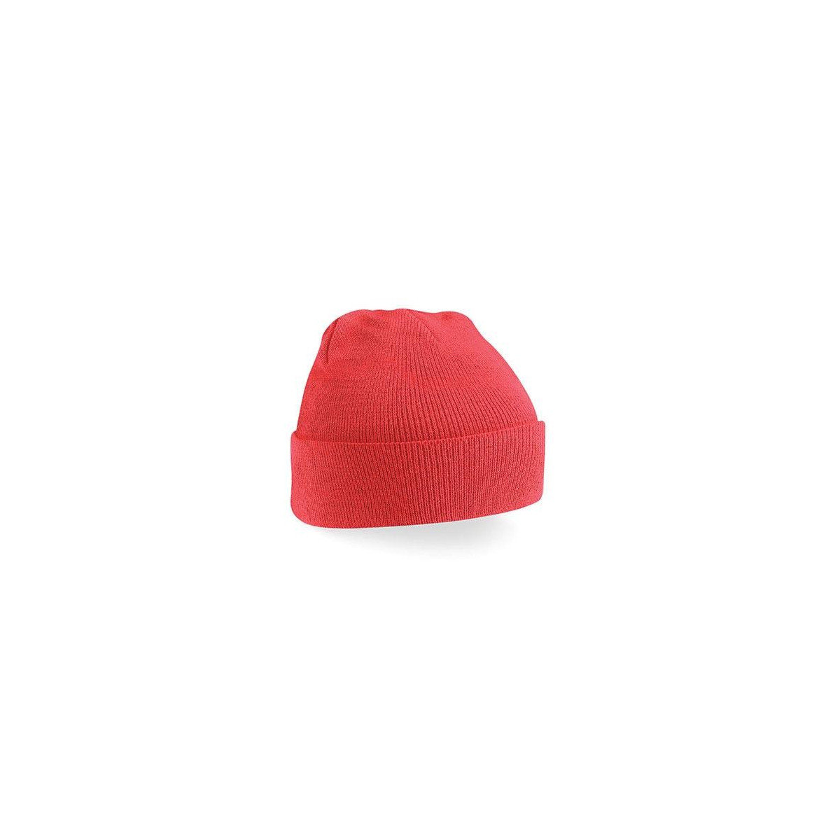 czapka beanie color CORAL