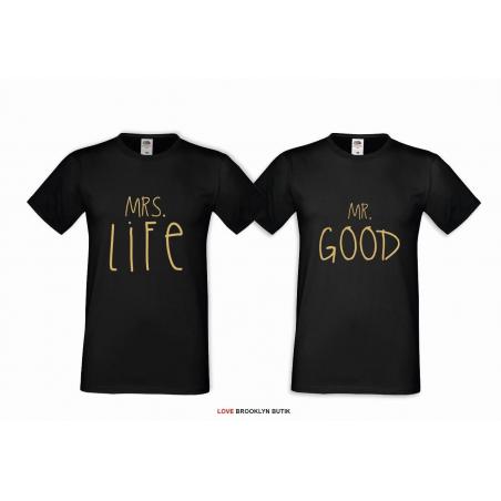 T-shirt DLA PAR 2 SZT LIFE & GOOD COLOR