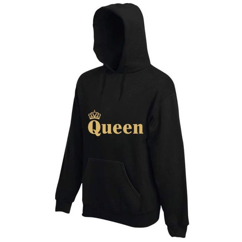 bluza z kapturem QUEEN CORONA COLOR