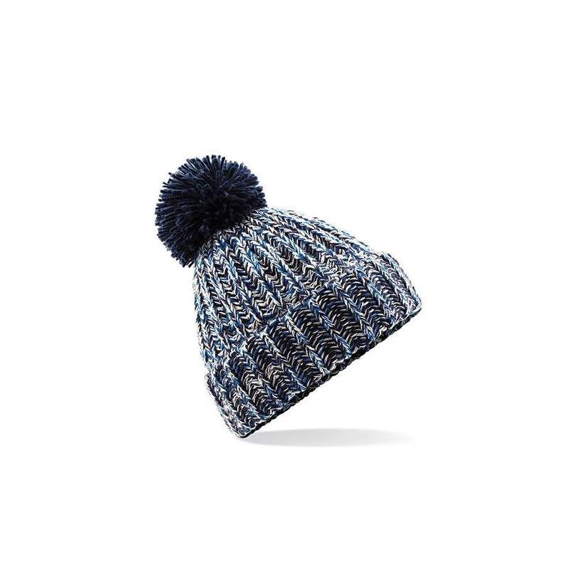 Czapka wooly GRANATOWA