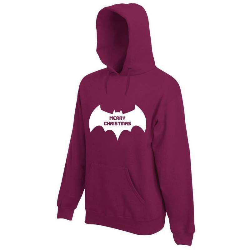 bluza z kapturem MERRY CHRITMAS BATMAN