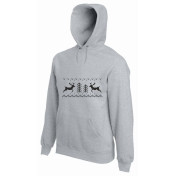 bluza z kapturem PIXELS REINDEERS