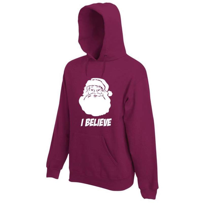 bluza z kapturem I BELIEVE