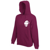 bluza z kapturem SANTA ALIEN