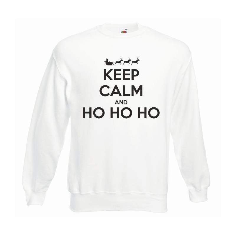 bluza oversize KEEP CALM AND HO HO HO
