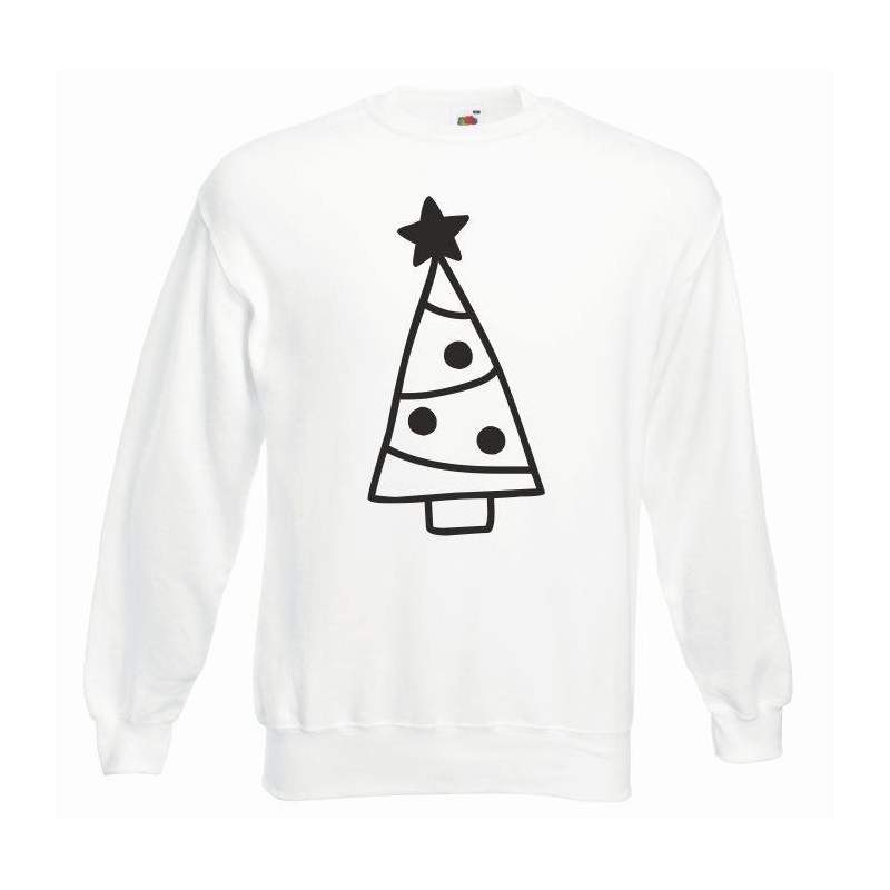 bluza oversize CHRISTMAS TREES