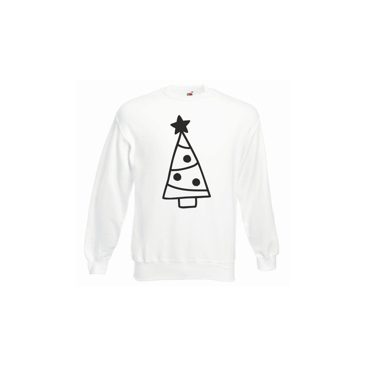 bluza oversize CHRISTMAS TREES