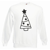 bluza oversize CHRISTMAS TREES