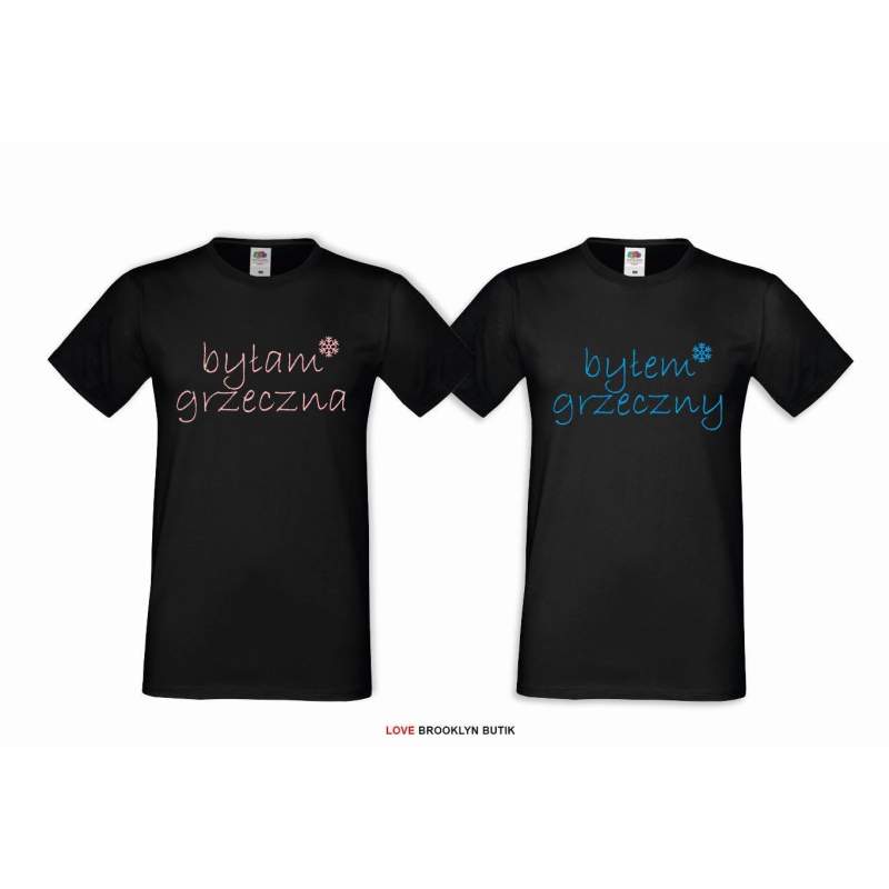 T-shirt DLA PAR 2 SZT GRZECZNA PINK & GRZECZNY BLUE