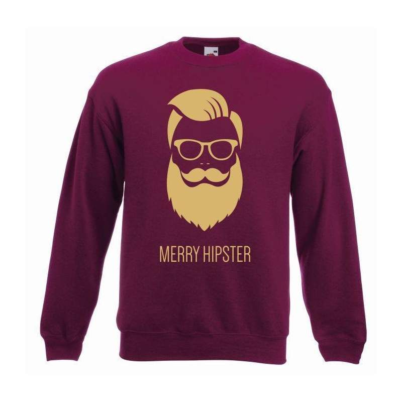 bluza oversize MERRY HIPSTER GLASSES COLOR