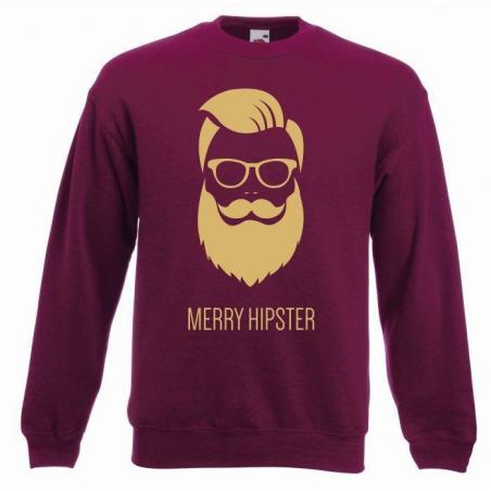 bluza oversize MERRY HIPSTER GLASSES COLOR