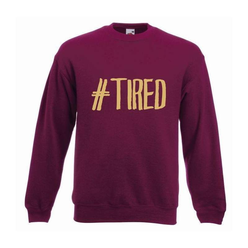 bluza TIRED bordowa
