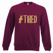 bluza TIRED bordowa