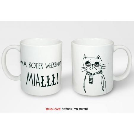 Kubek z nadrukiem RED CATE
