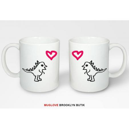 Kubek z nadrukiem RED CATE