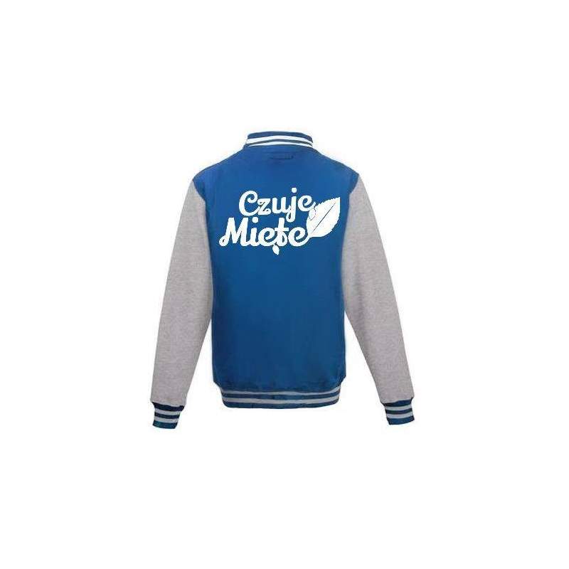 Bluza baseball CZUJĘ MIĘTE