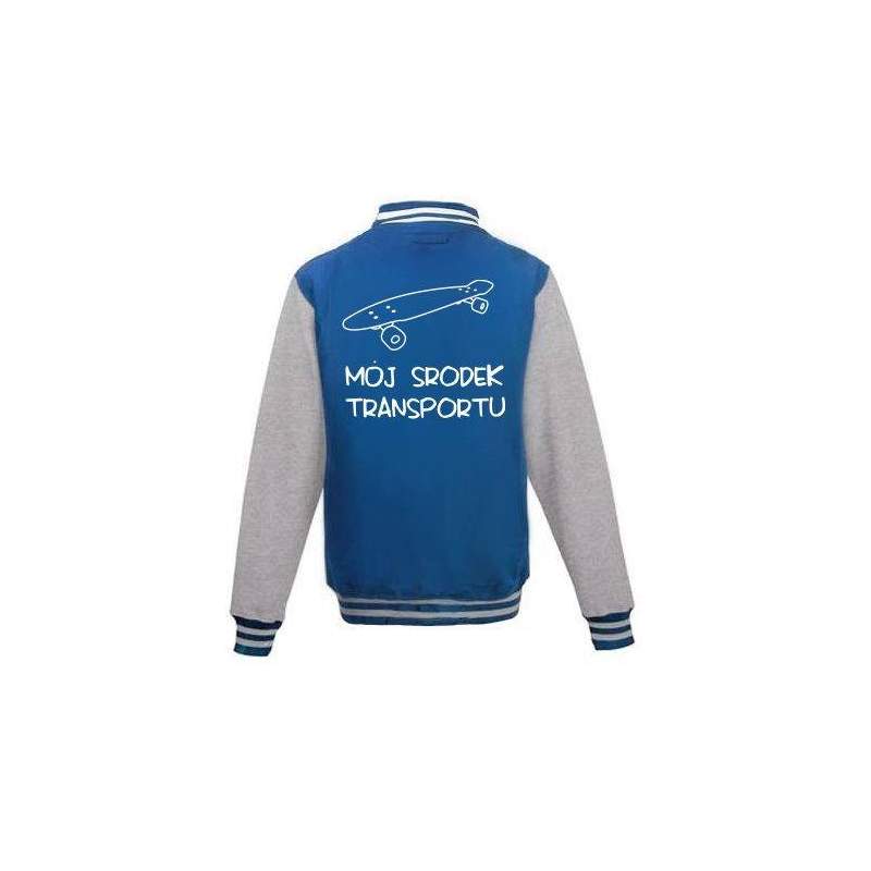 Bluza baseball MÓJ ŚRODEK TRANSPORTU