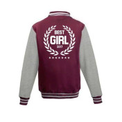 Bluza baseball BEST GIRL