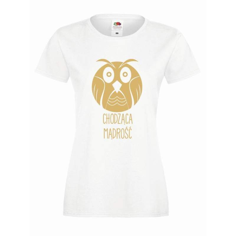 T-shirt lady CHODZĄCA MĄDROŚĆ