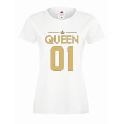 T-shirt lady QUEEN 01