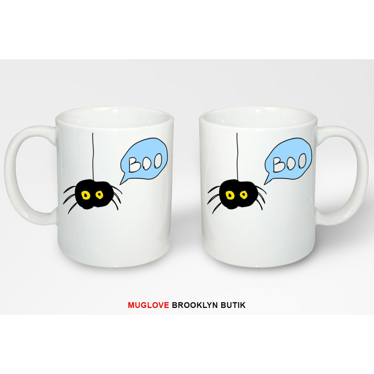 Kubek z nadrukiem BOO