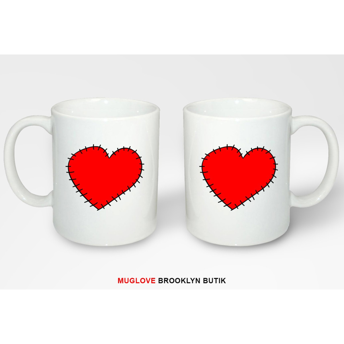 Kubek z nadrukiem HEART 2