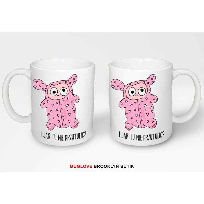 Kubek z nadrukiem PRZYTULIĆ ?