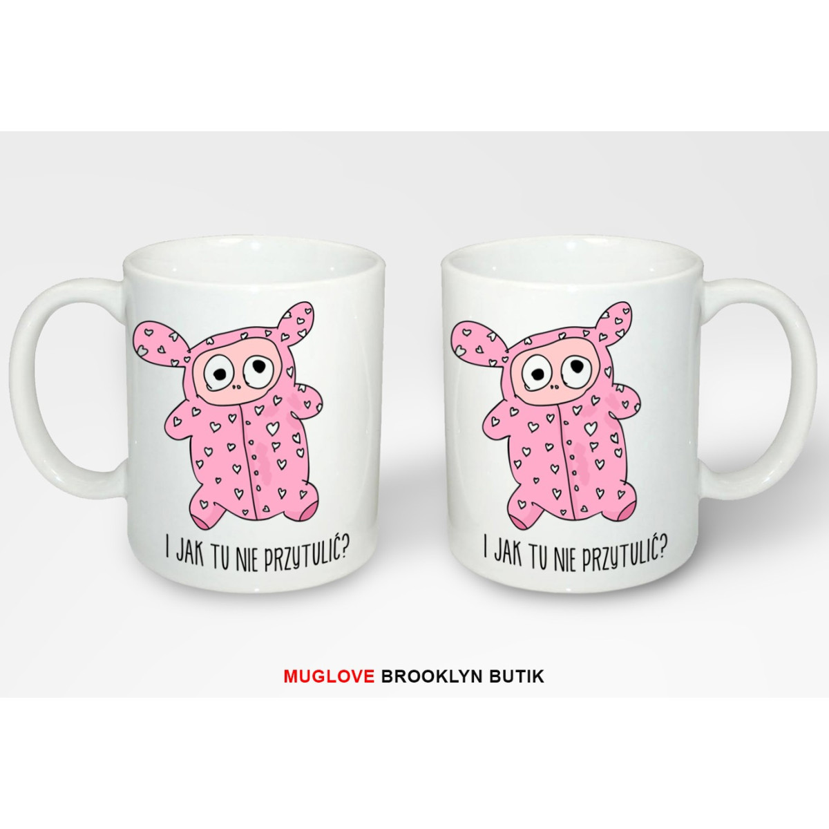 Kubek z nadrukiem PRZYTULIĆ ?