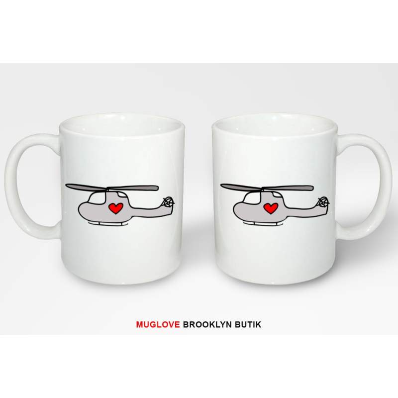 Kubek z nadrukiem LOVECOPTER